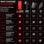 Wondear Red Light Therapy Mat for At-Home Muscle and Joint Pain Relief-Weekend Flash