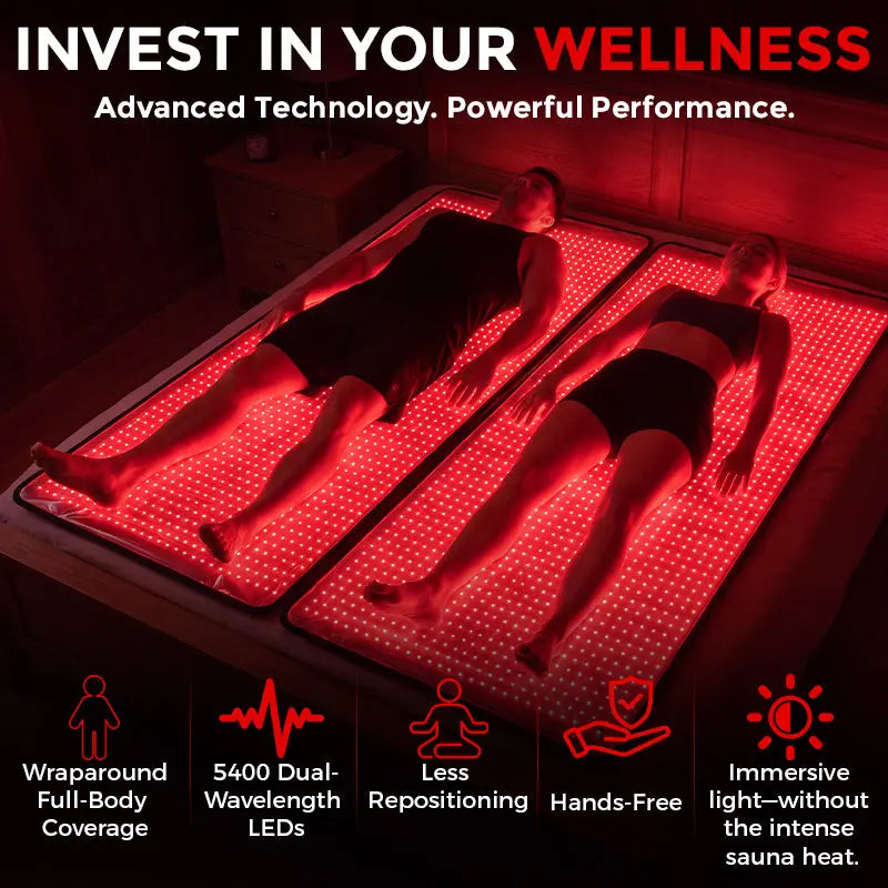 Wondear Red Light Therapy Bag – Full Body Infrared LED Recovery Wrap