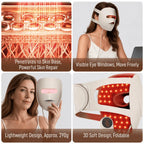 3D Red & Near-Infrared Light Therapy Face Mask wondear