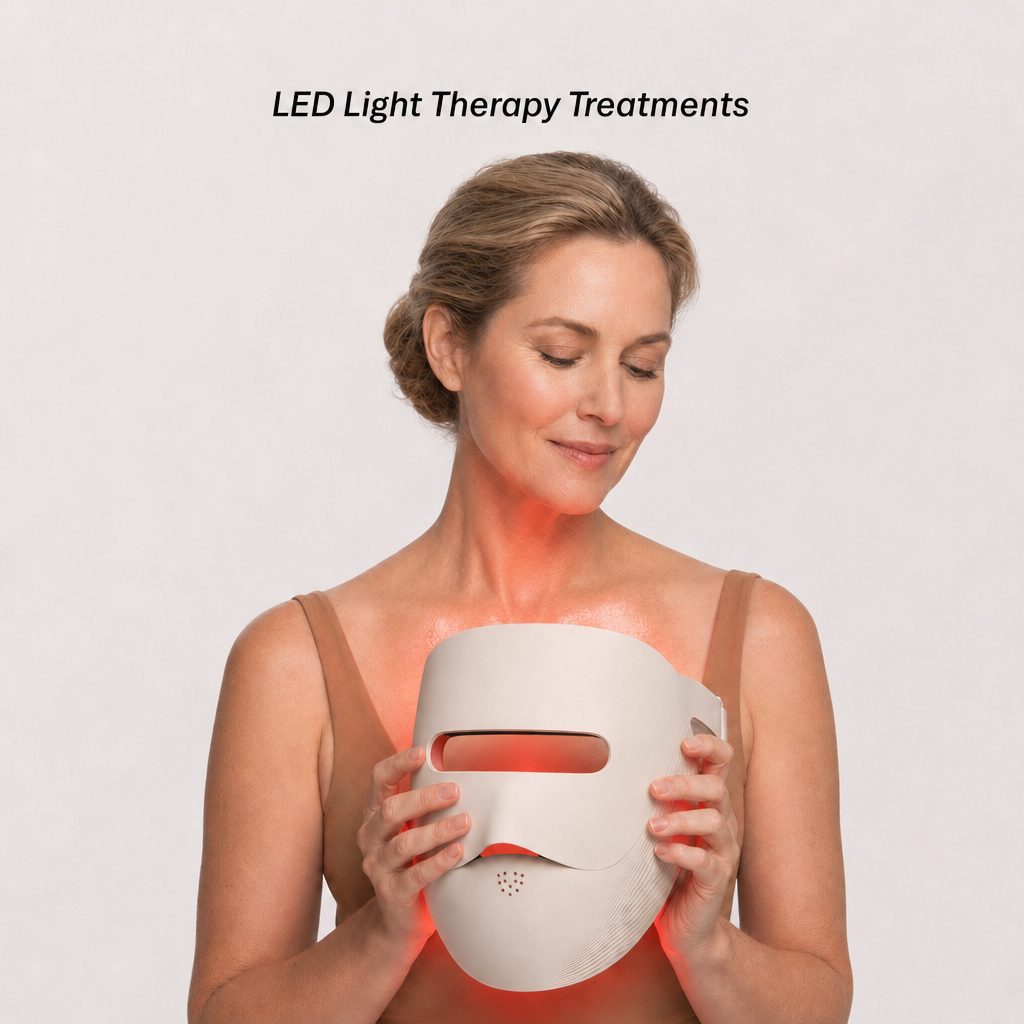 3D Red & Near-Infrared Light Therapy Face Mask