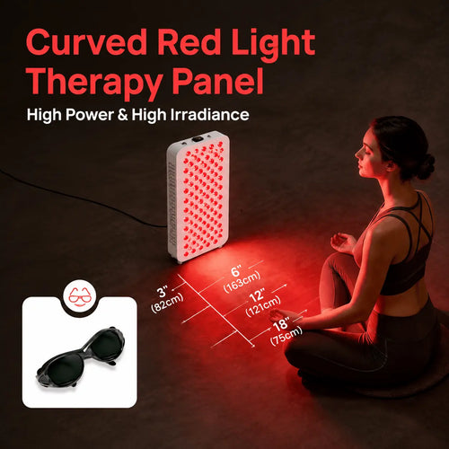 600W Red & Near-Infrared LED Therapy Panel for Muscle Recovery