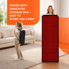 Wondear Red Light Therapy Mat & 3D Face Mask Bundle | Full-Body & Facial LED Wellness wondear