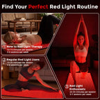 wondear Red Light Therapy Mat, 1440 LEDs, 660nm & 850nm, Flexible Full Body Pain Relief Device