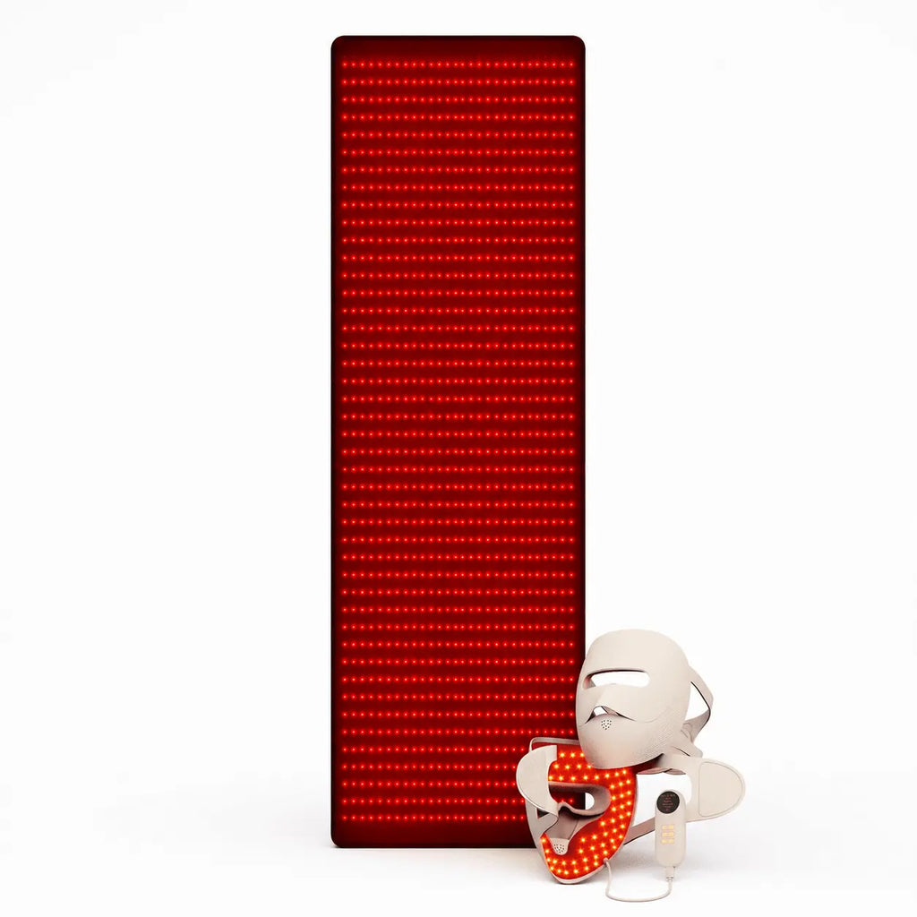 Red Light Therapy Mat & 3D Face Mask Bundle wondear