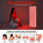 1500W LED Infrared Light Therapy Panel with Near-Infrared Support