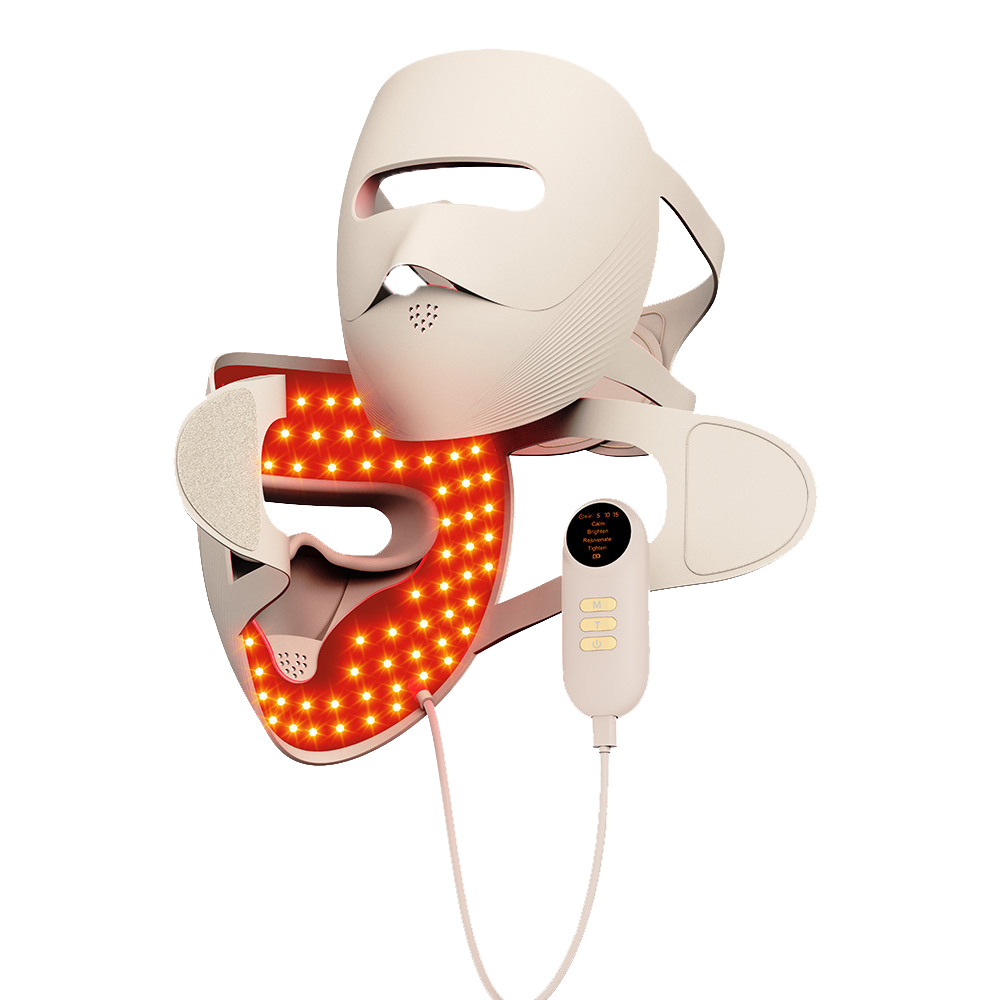 3D Red & Near-Infrared Light Therapy Face Mask